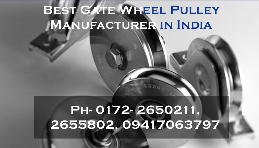 Gate Wheel Pulley Manufacturer India