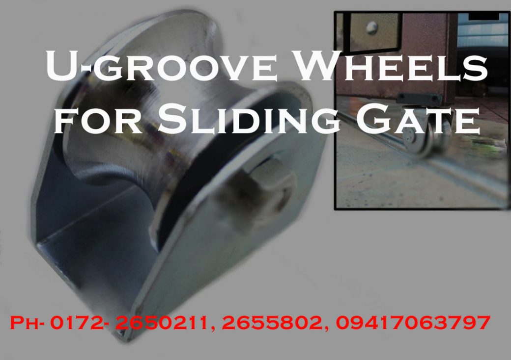 U-groove Wheels for Sliding Gate