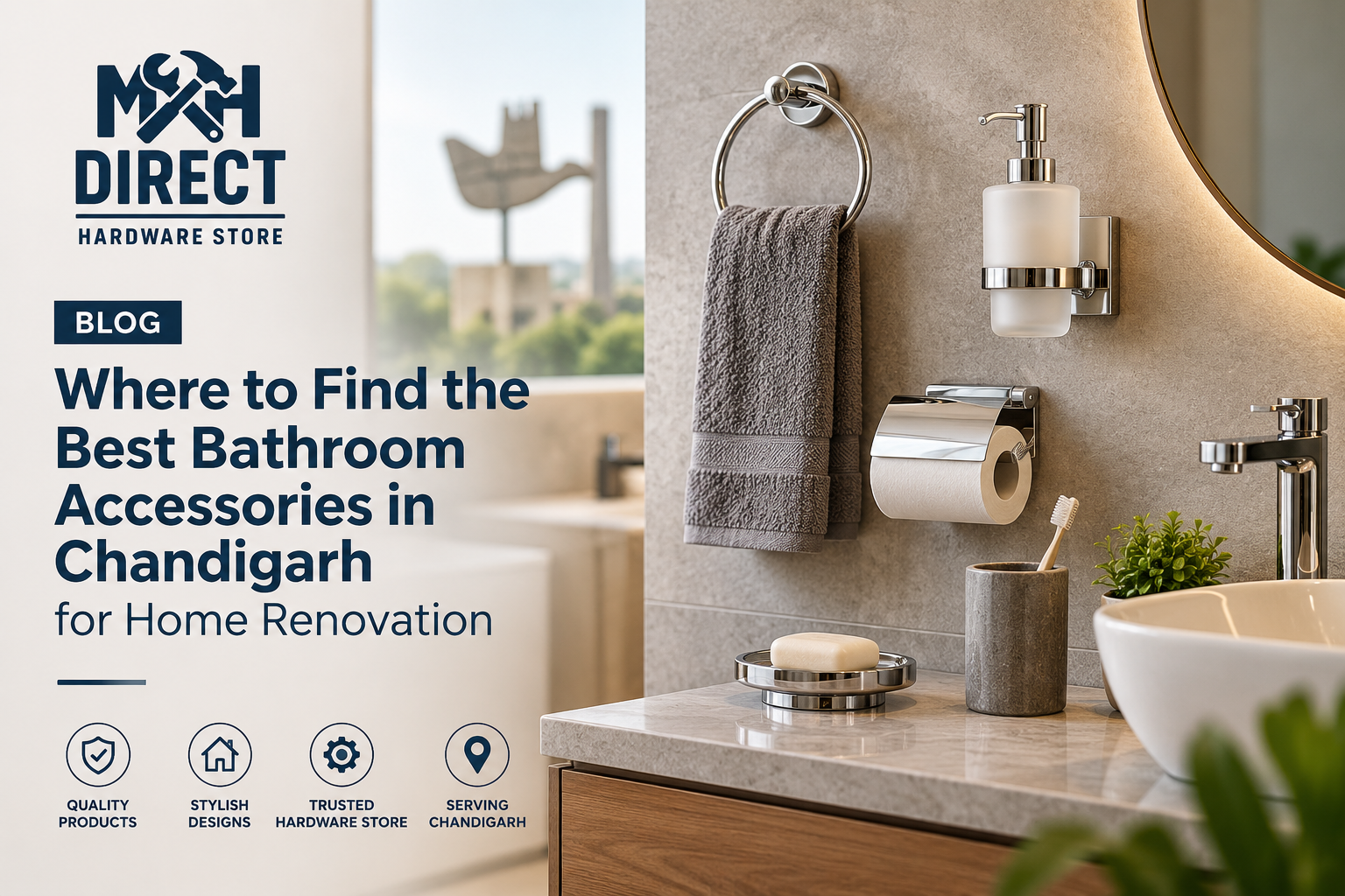 bathroom accessories chandigarh