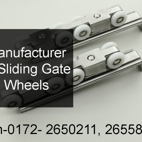 Manufacturer of Sliding Gate Wheels