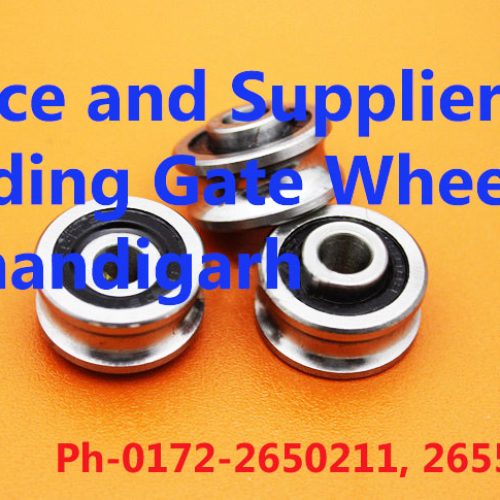 Price and Supplier of Sliding Gate Wheels Chandigarh